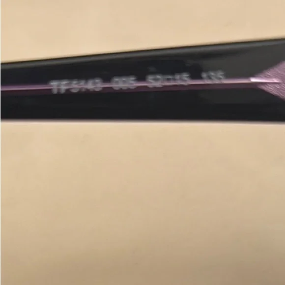 Tom Ford Purple and Black Eyeglasses - Picture 8 of 8